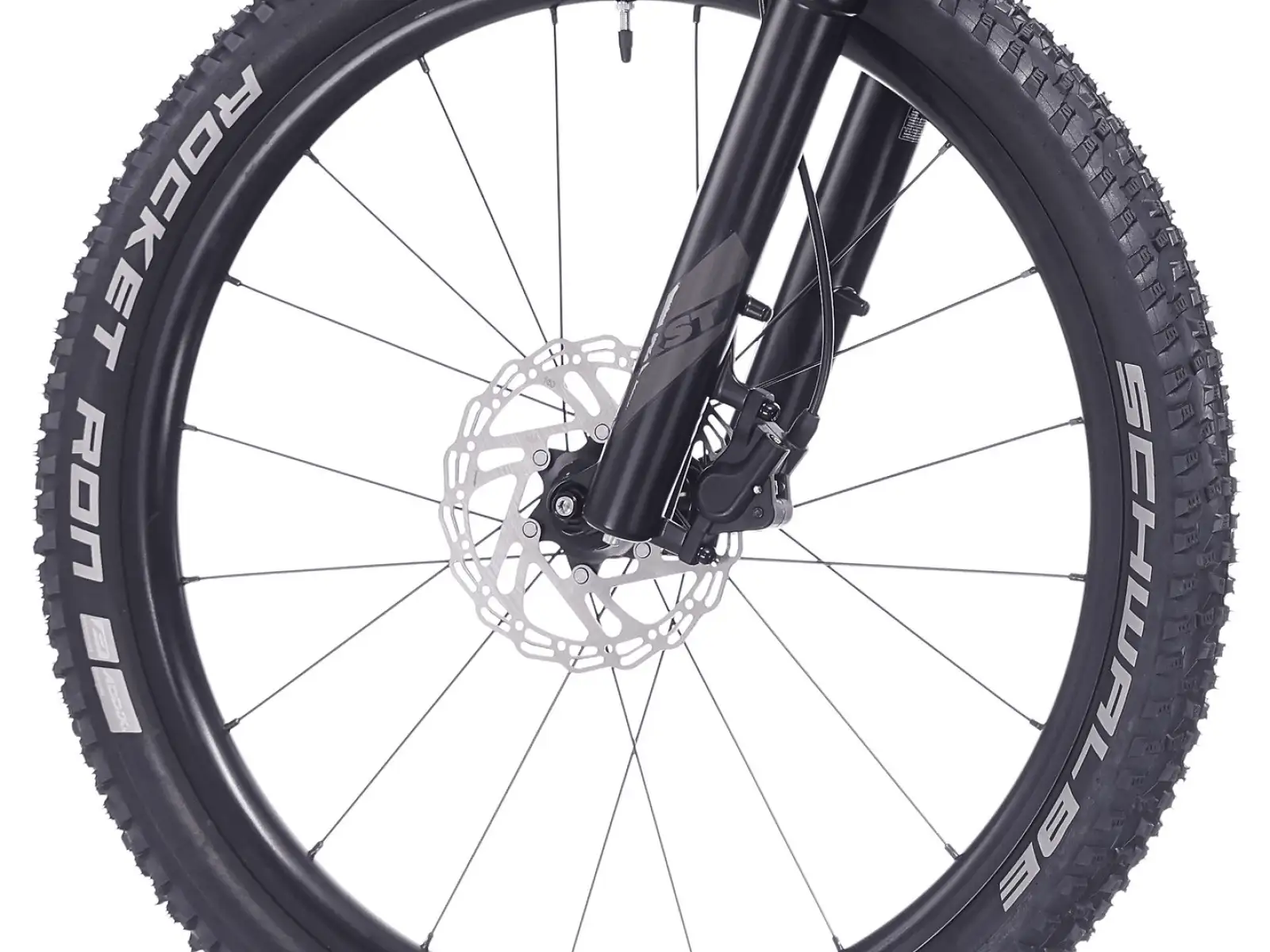 Superior TEAM 24 Kinderfahrrad Gloss Brushed Alu / Rainbow Black