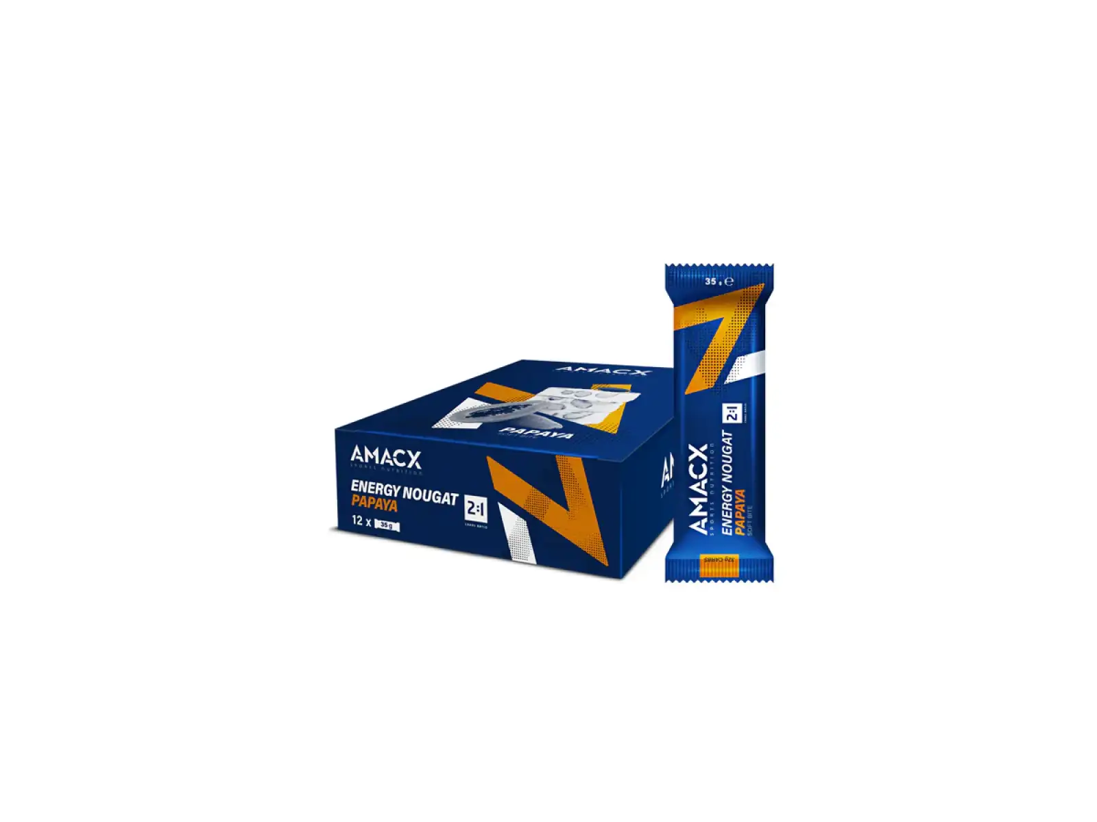 Amacx Energy Nougat Energieriegel 12 x 37 g