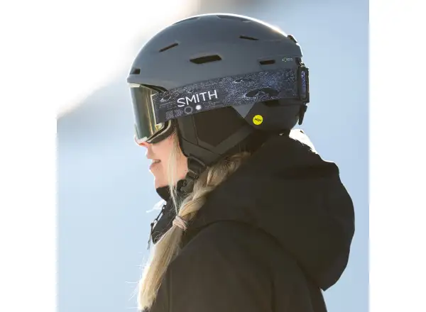 Smith Descend MIPS Skihelm Matte Slate / Black