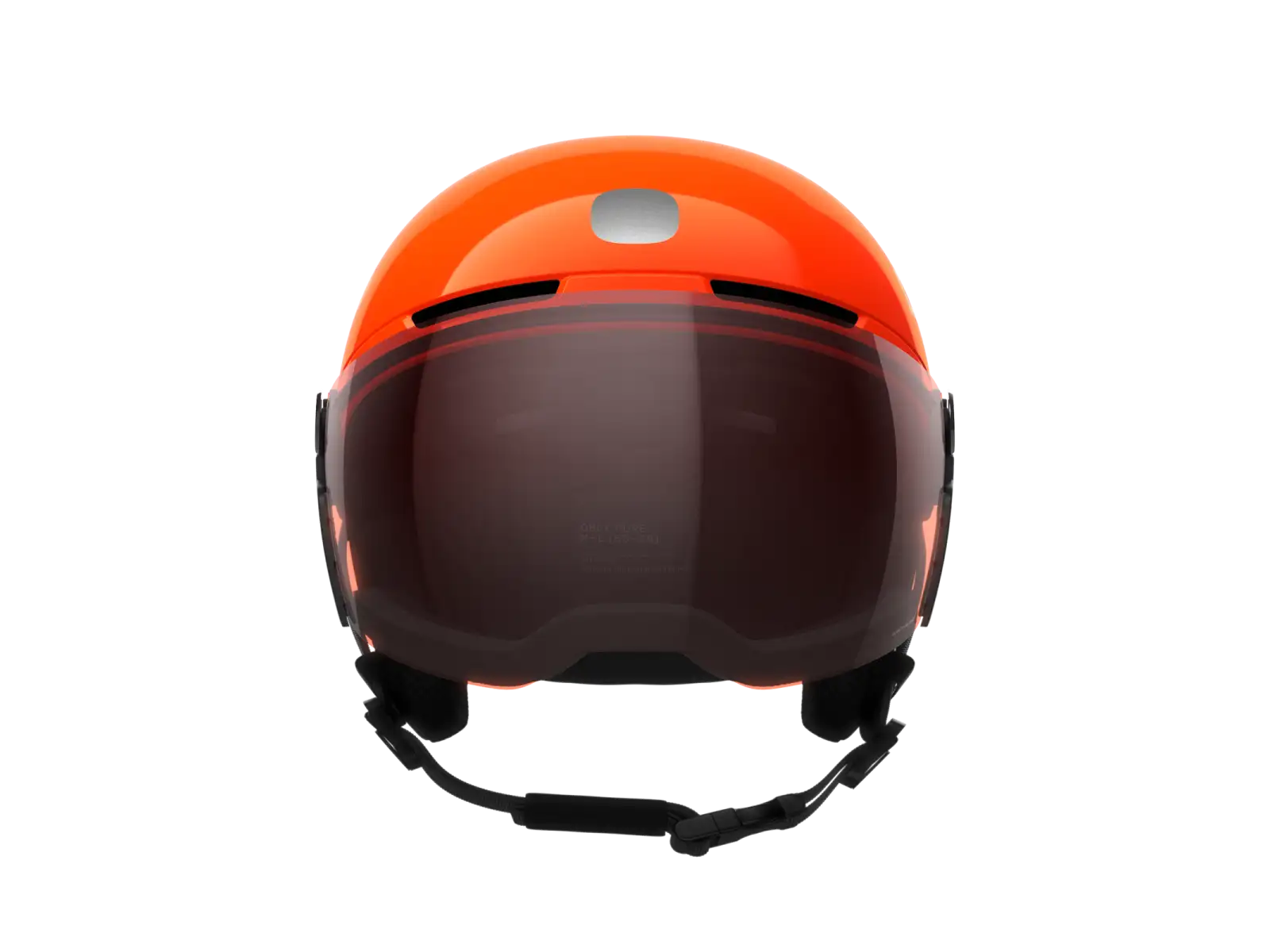 POC POCito Obex Visor Kinder Skihelm Fluoreszierendes Orange