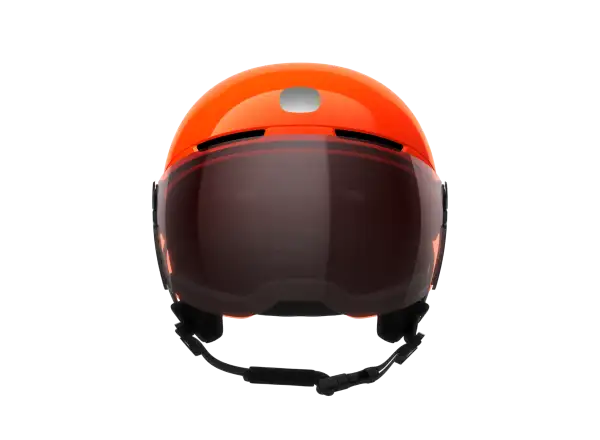 POC POCito Obex Visor Kinder Skihelm Fluoreszierendes Orange