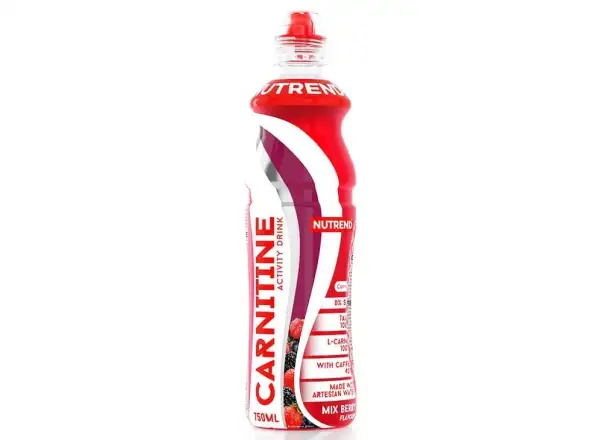 Nutrend Carnitine Getränk mit Koffein 750 ml Beerenmix