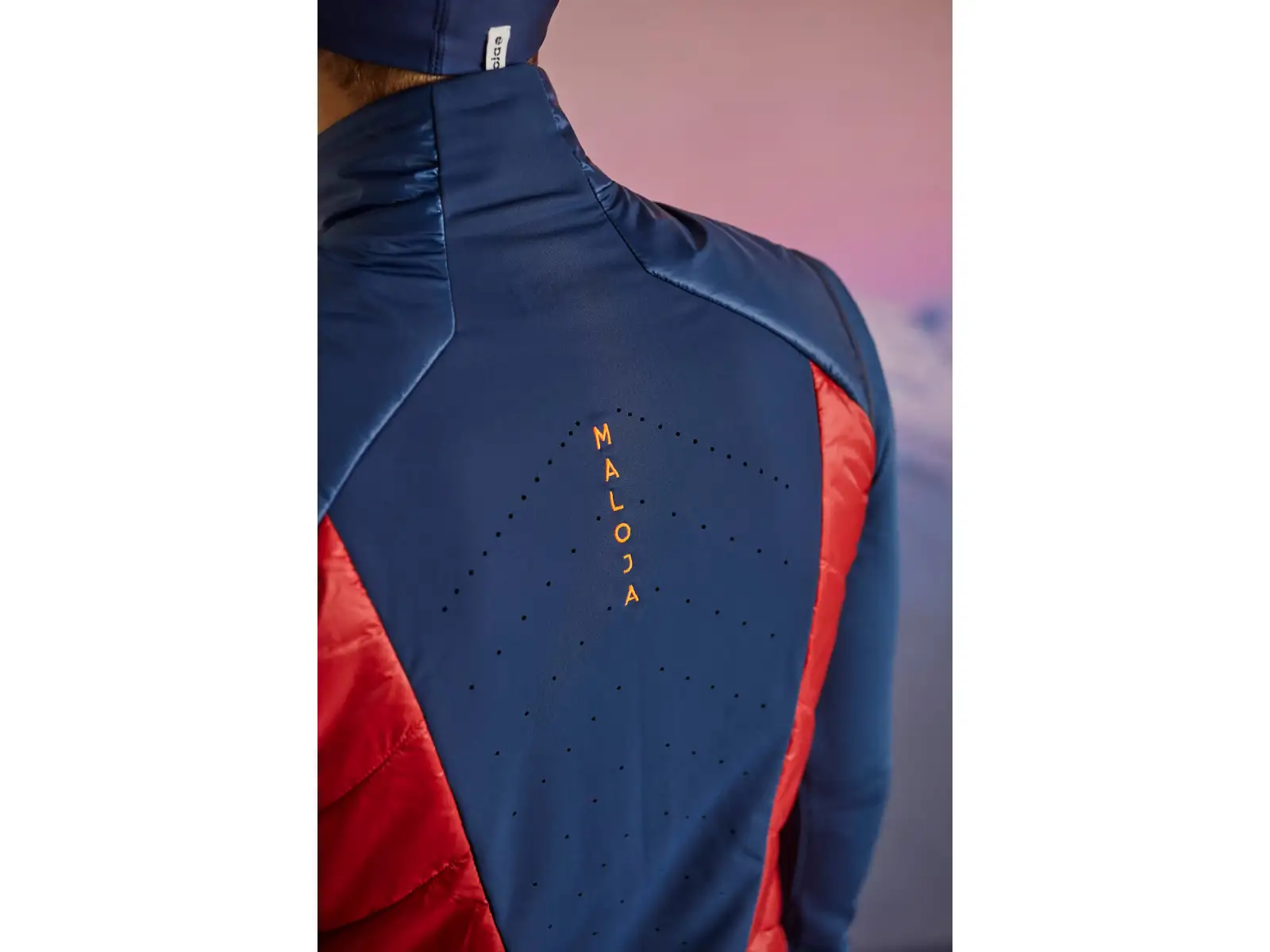 Maloja ClesM. Herrenweste Deep Sunset Multi