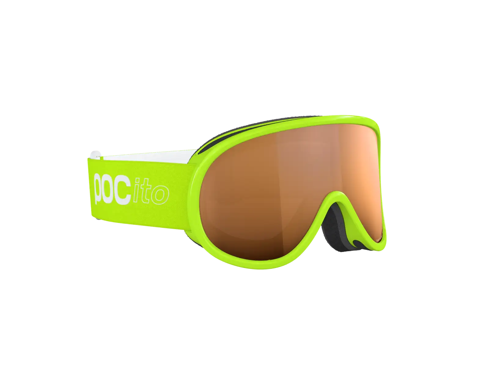 POC POCito Retina Kinder Skibrille Fluoreszierendes gelb/grün/Hellorange