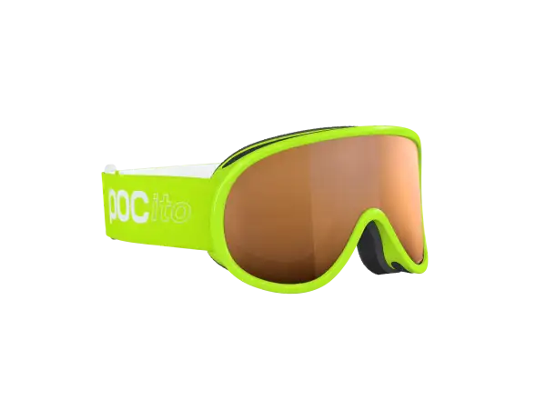 POC POCito Retina Kinder Skibrille Fluoreszierendes gelb/grün/Hellorange