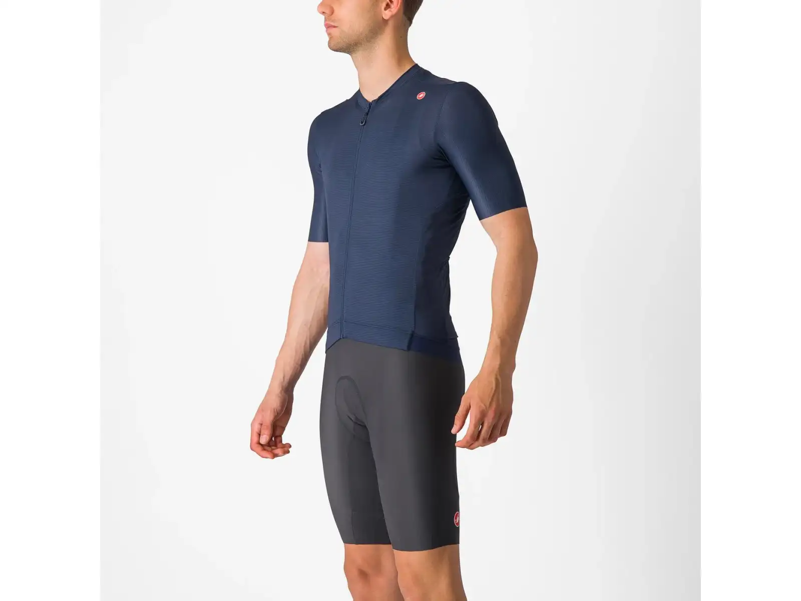 Castelli Espresso Herren-Trikot Kurzarm Belgian Blue/Silver Moon