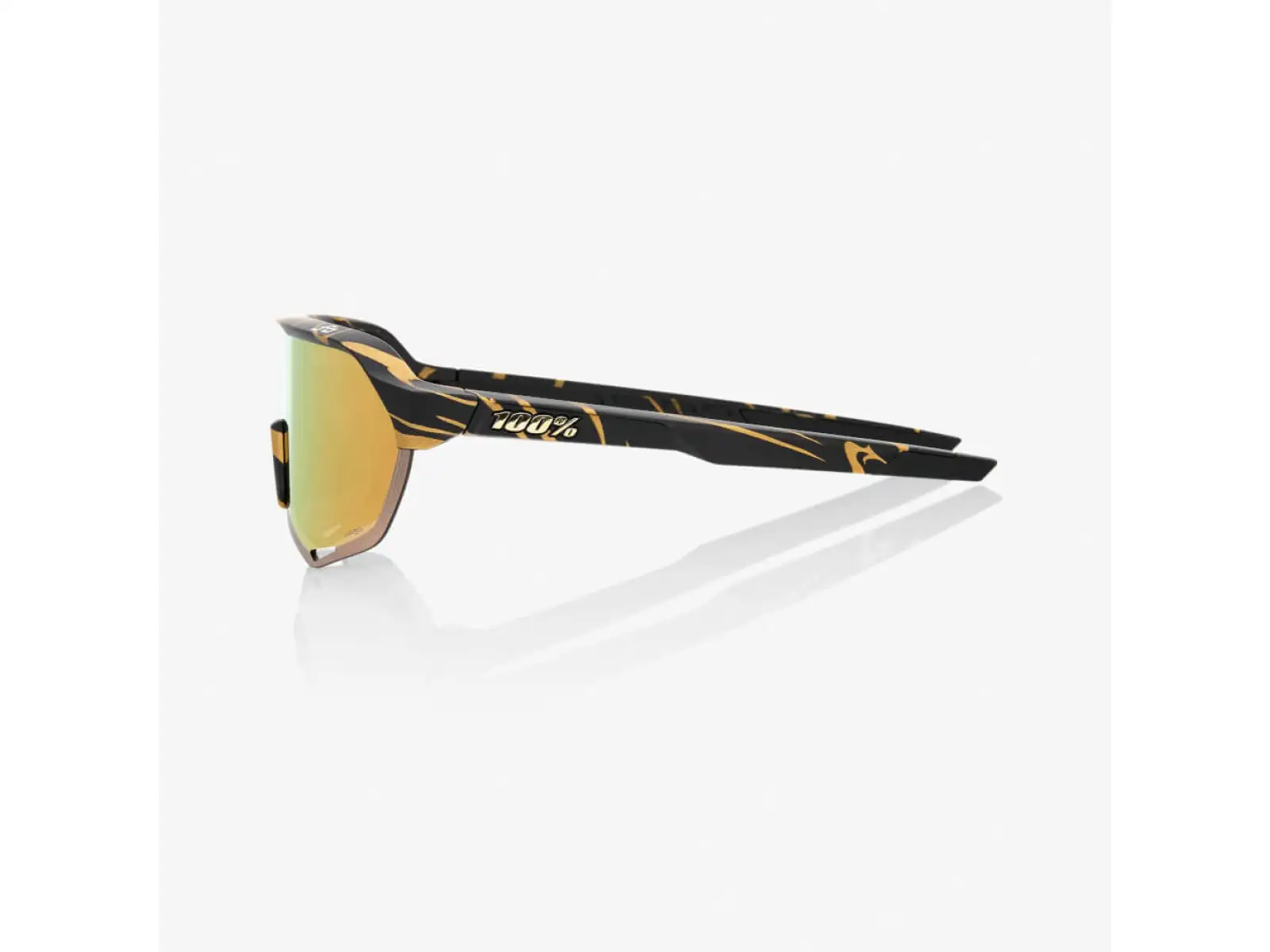 100% S2 Peter Sagan LE Brille Metallic Gold Flake/HiPER