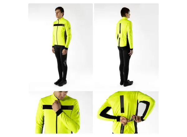 Force Frost Softshell Jacke fluoreszierend/schwarz