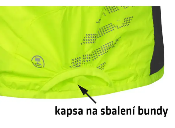 Etape Gloria 2.0 Damenjacke gelb fluo/anthrazit