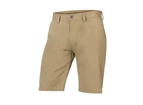 Endura Hummvee Chino Herren Shorts mit Innenpolsterung Mushroom