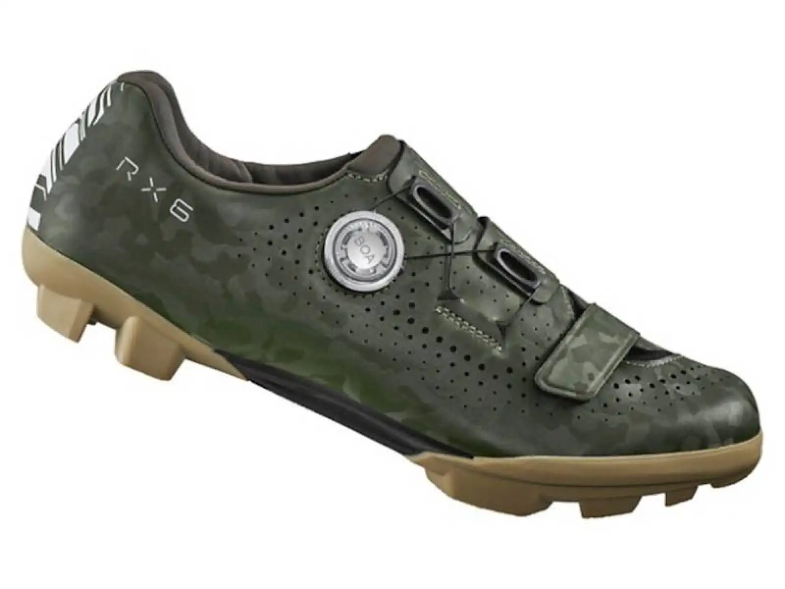 Shimano SH-RX600 Herren Gravel-Schuhe Grün
