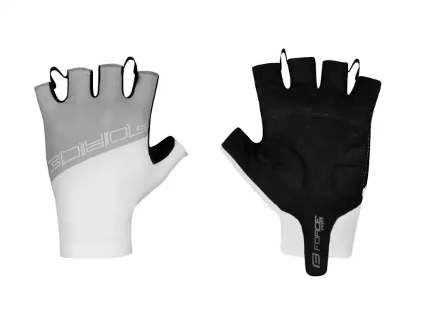 Force Even kurze Handschuhe grau/weiß