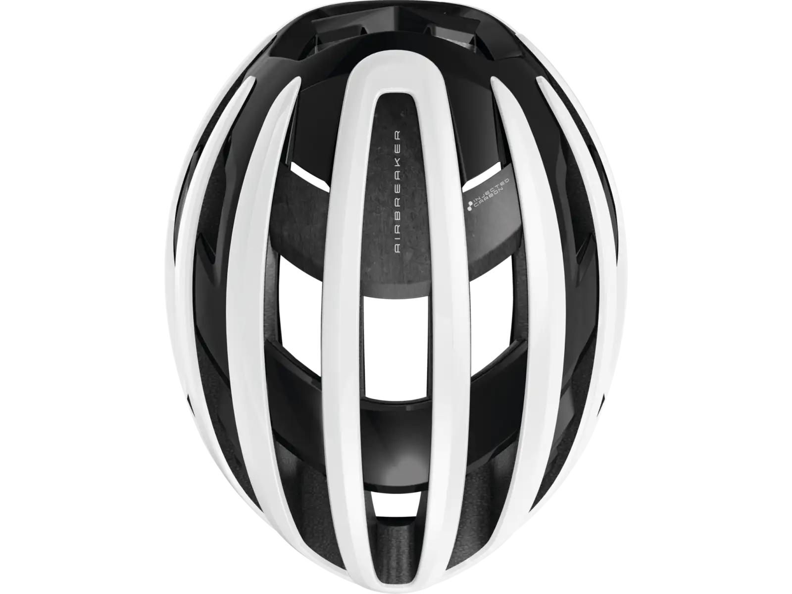 Abus AirBreaker 2.0 Rennradhelm Shiny White