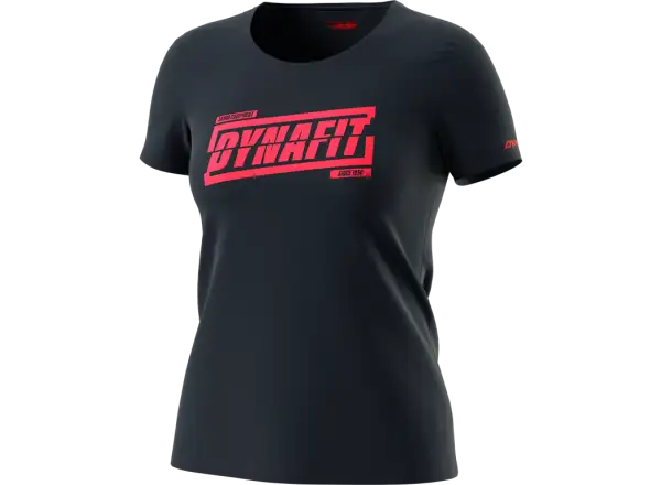 Dynafit Graphic Cotton Damen T-Shirt kurzarm Blueberry/Tabloid
