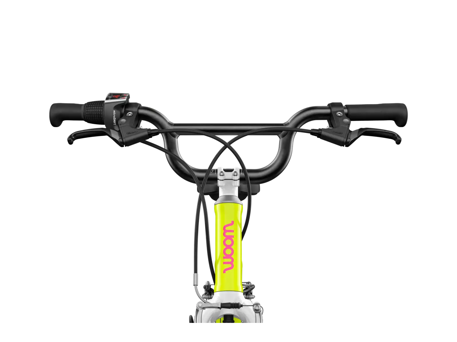 Woom GO 4 Kinderfahrrad neon lime
