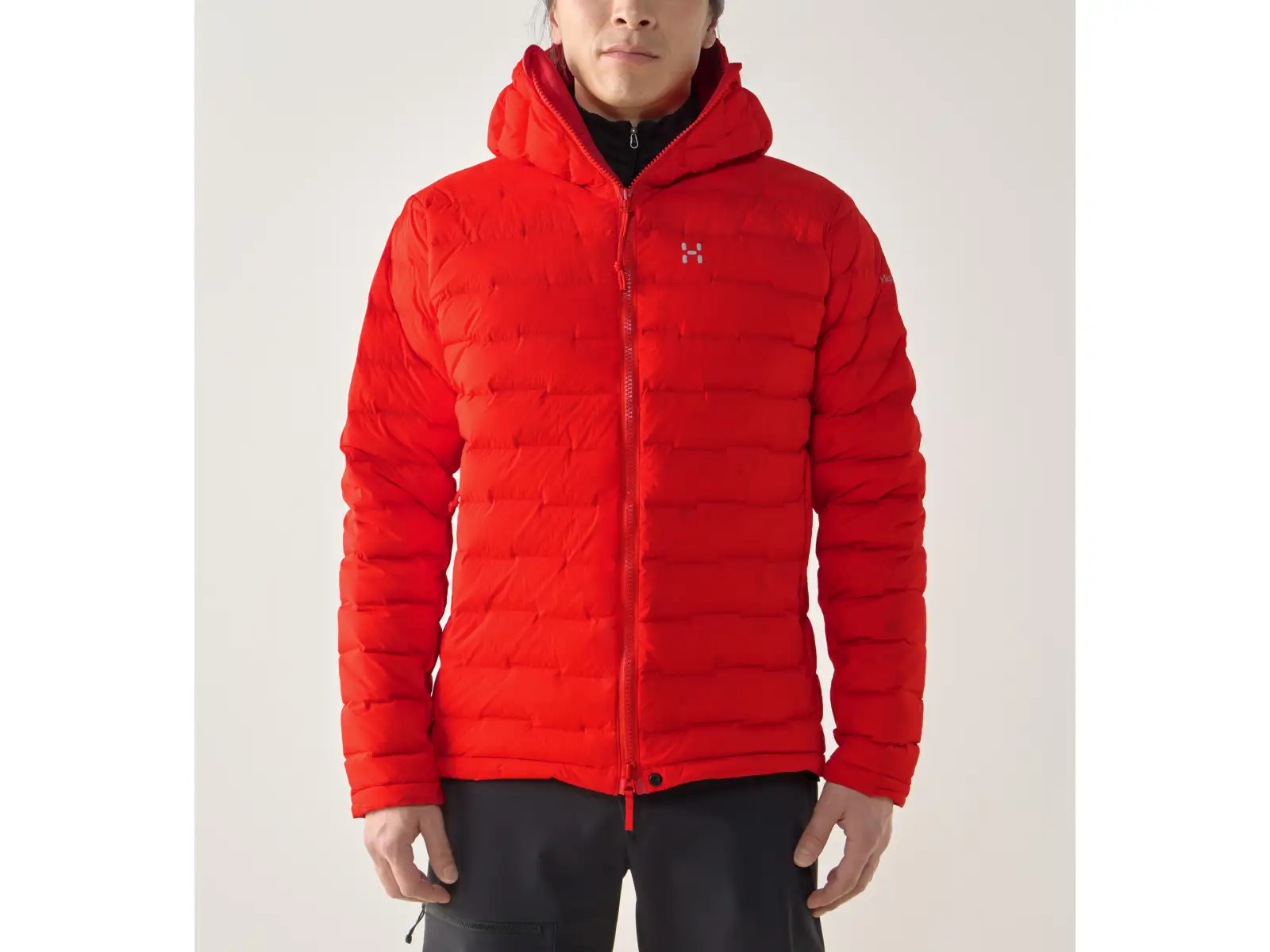 Haglöfs Spitz Down Herrenjacke Tech Red