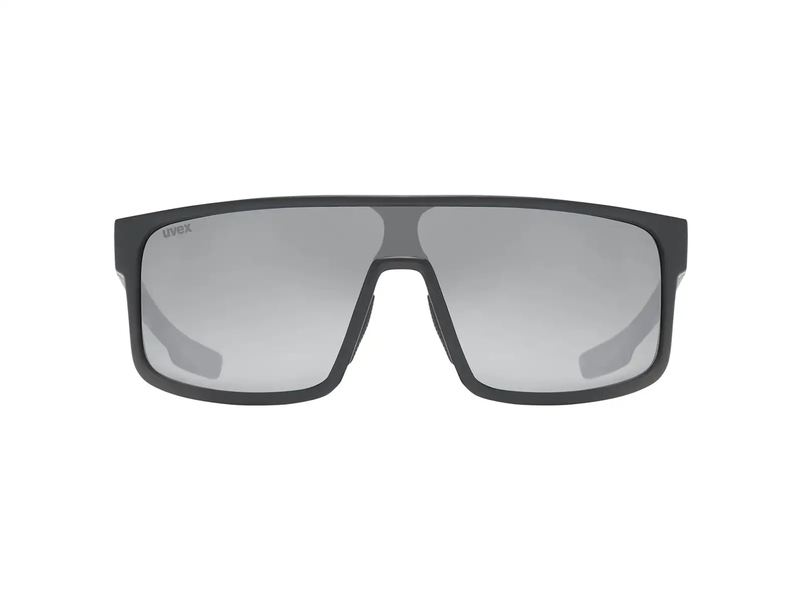 Uvex LGL 51 Fahrradbrille Black Mat/Mirror Silver
