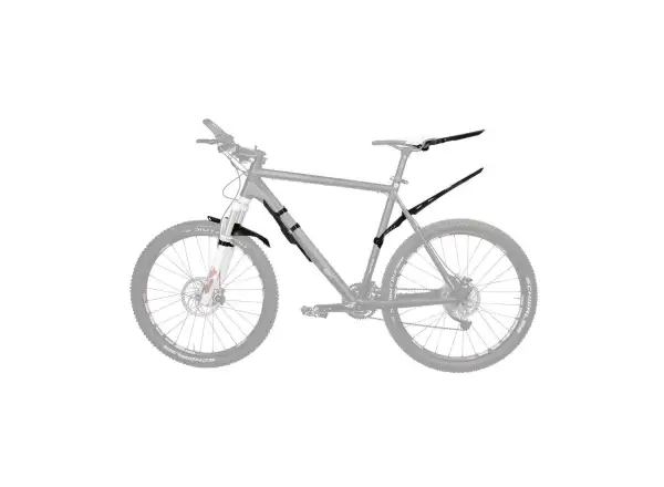 Topeak D-Flash S Heckfender Schwarz/Reflex