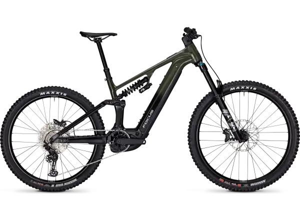 Focus E-Mountainbike – SAM2 6.8 600 Wh Urbangreen/Magicblack