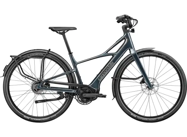 Cannondale FlyingV 2 leichtes Stadtelektrofahrrad Tungsten Blue