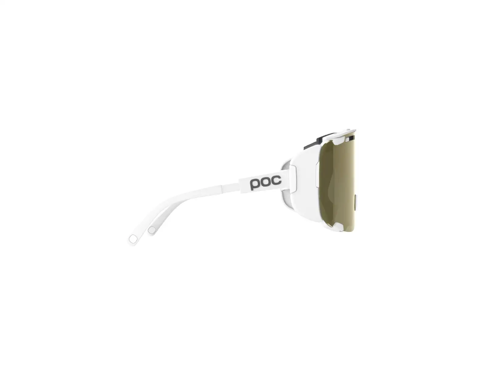 POC Devour Glacial + Sonnenbrille Hydrogen White/Clarity Universal/Sunny Gold
