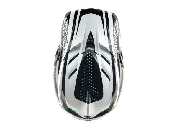 Troy Lee Designs D4 Composite MIPS Helm Crest Real Teal