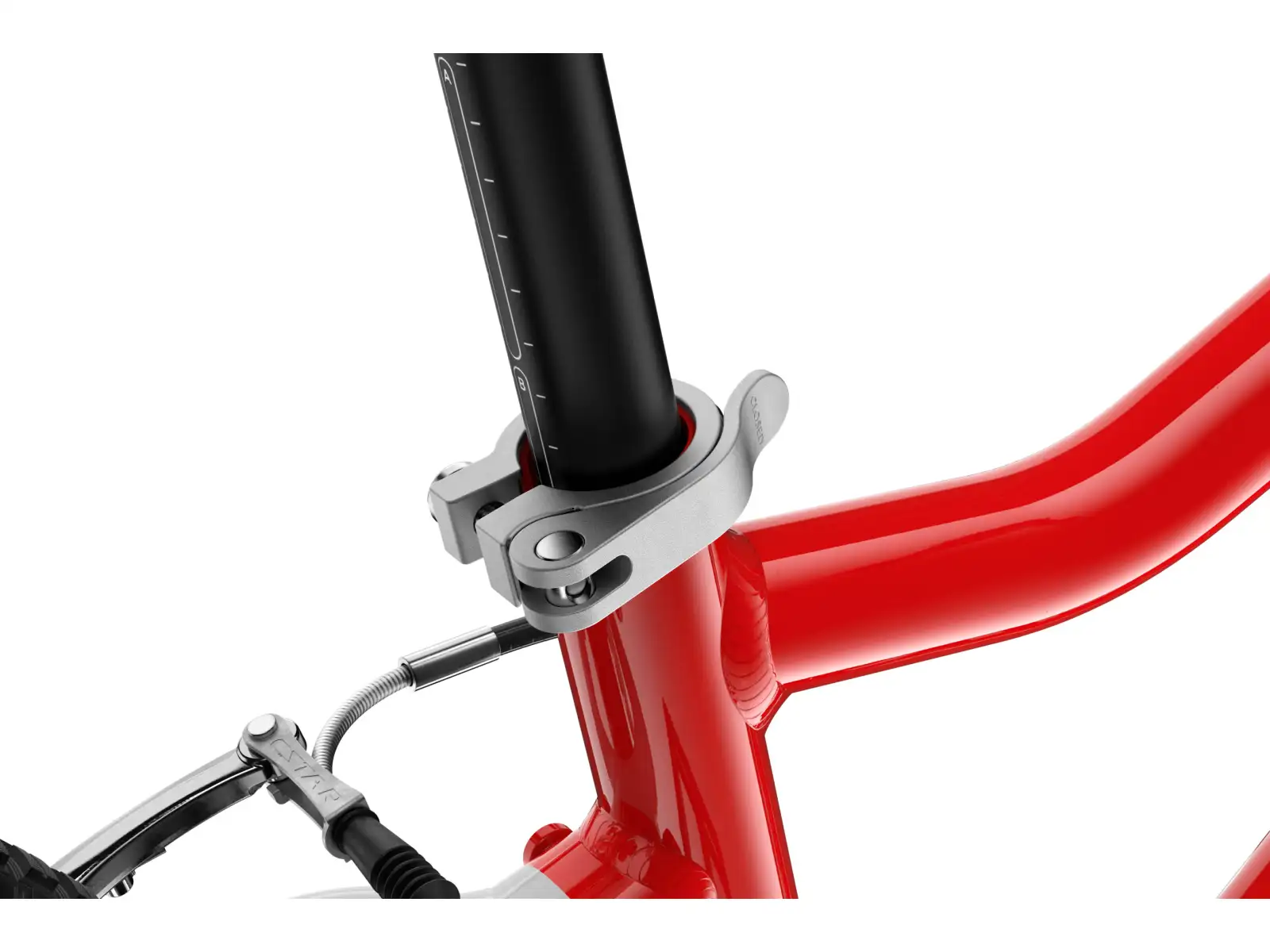 Woom GO 3 Red 16 Kinderfahrrad
