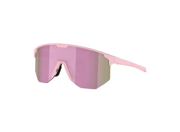 Bliz Hero Small Sonnenbrille Matte Powder Pink/Brown Rosé Multi