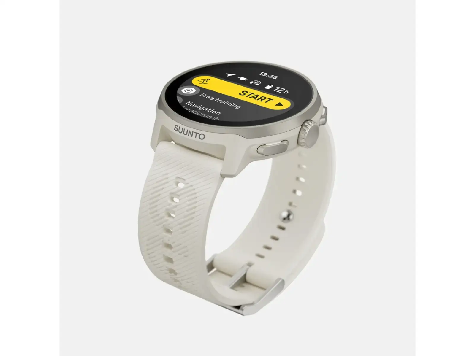 Suunto Run Smartwatch – Silikonarmband Frost Gray