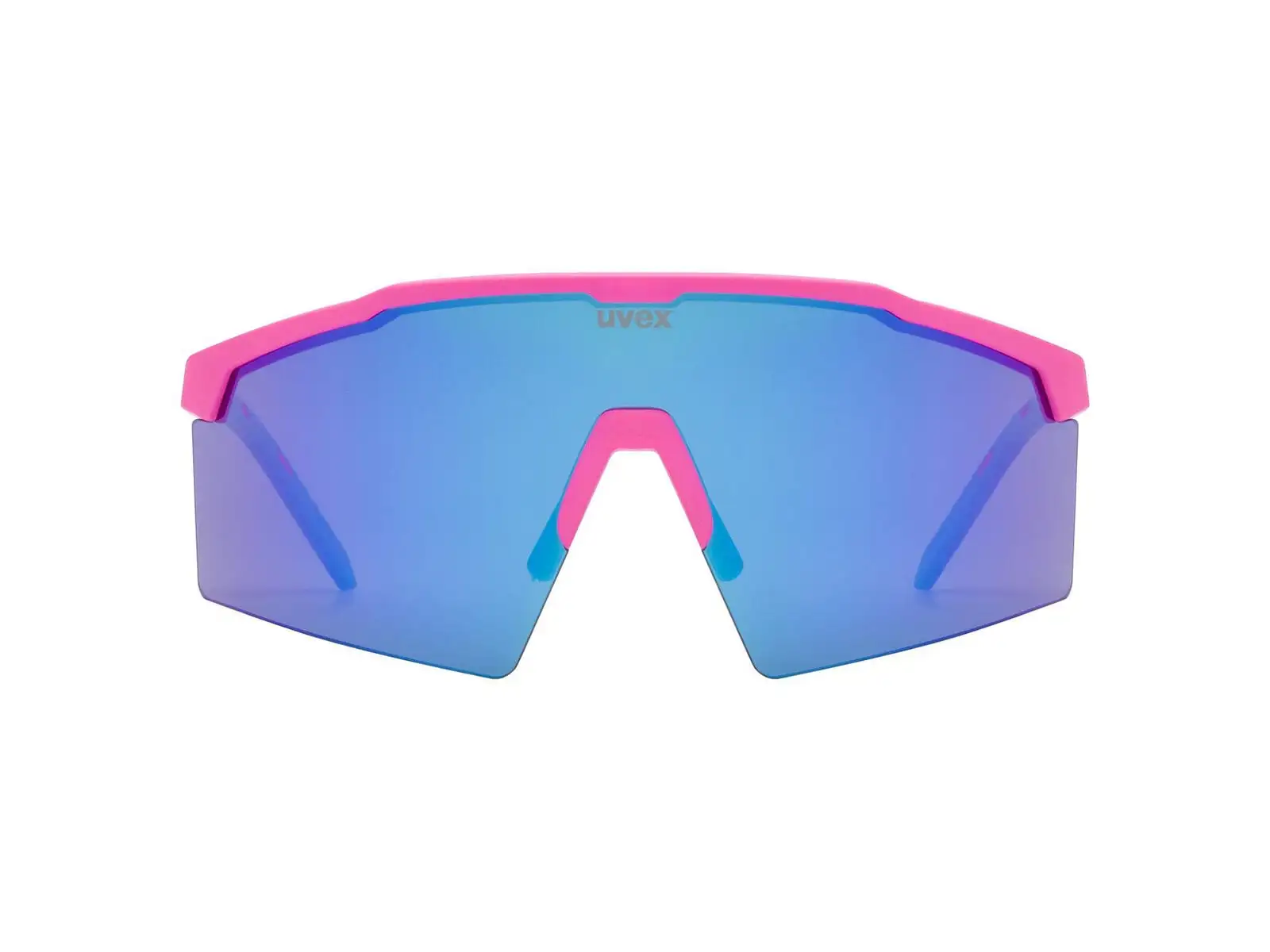 Uvex Flowline Sonnenbrille Pink Matt/Mirror Blue
