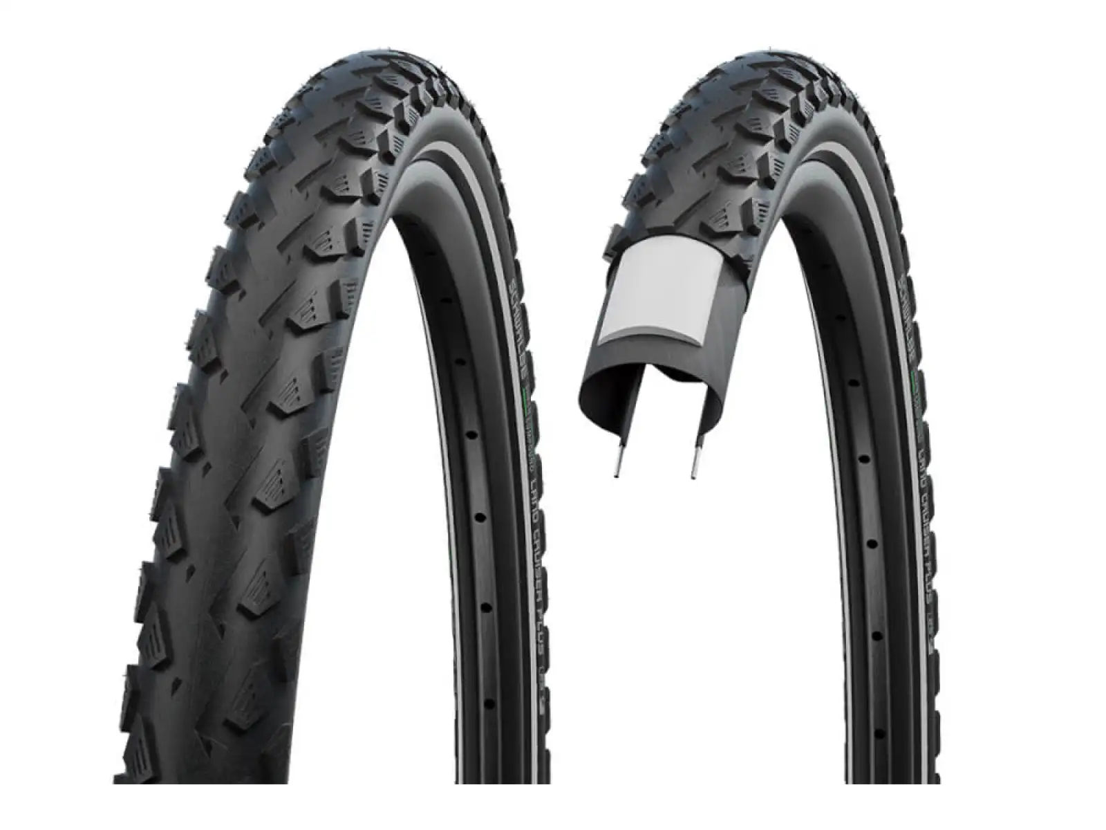 Schwalbe Land Cruiser Plus E-25 PunctureGuard 47-622 Trekking-Reifen Draht