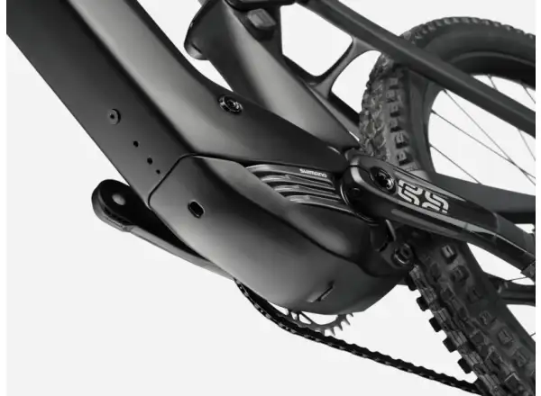 Cannondale Moterra SL 1, ein leichtes vollgefedertes E-Bike in RAW-Lackierung.