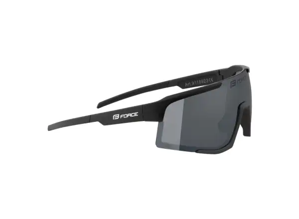 Force Zenith Fahrradbrille schwarz/schwarz verspiegeltes Glas