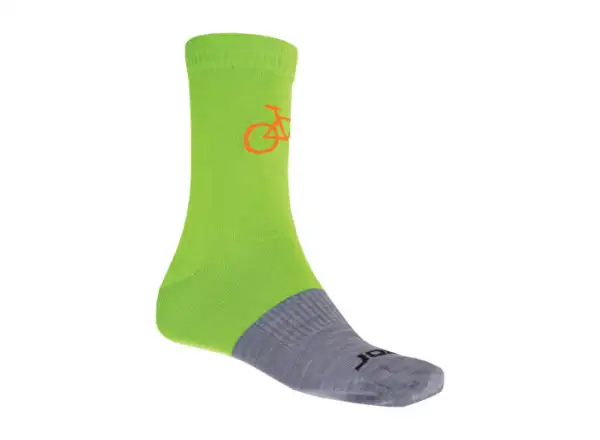 Sensor Tour Merino Socken grün/grau