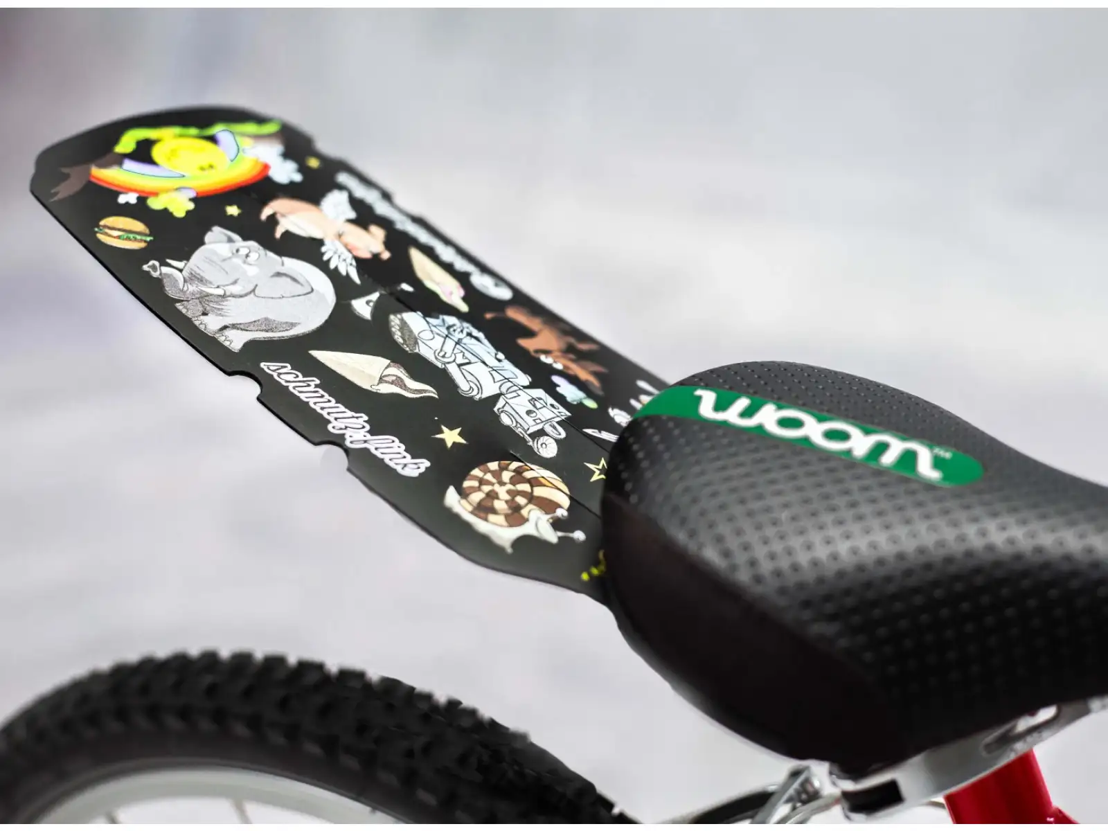 Rie:sel Design Schmutz:fink Schutzblech Stickerbomb