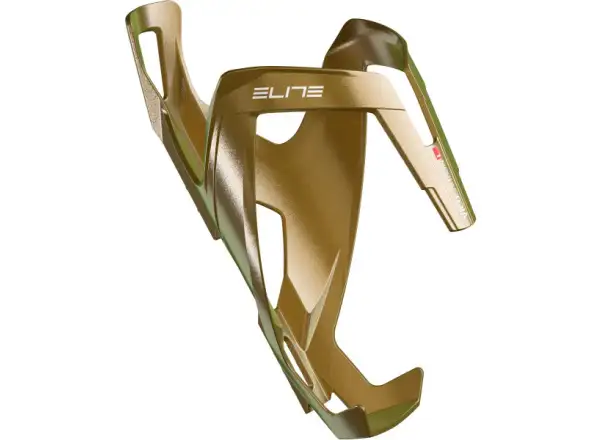 Elite Vico Korb Gold Metall/Weiß Grafik