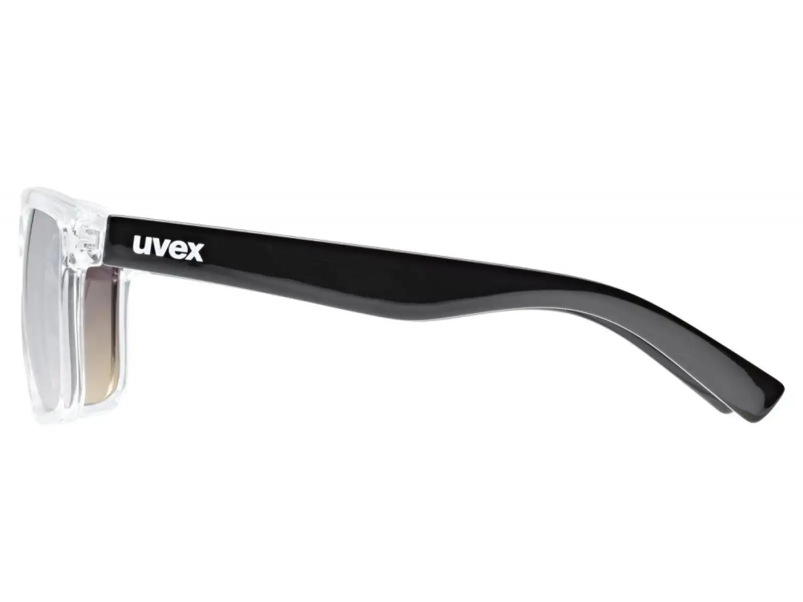 Uvex LGL 39 Brille Clear Black/LTM. Smoke Degrade