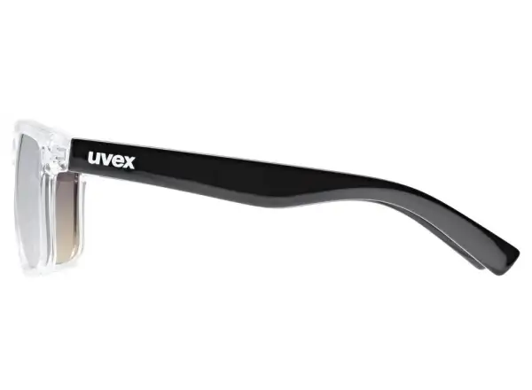 Uvex LGL 39 Brille Clear Black/LTM. Smoke Degrade