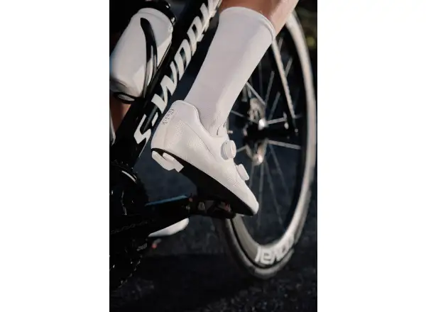 Fizik Tempo Lyra Rennradschuhe White/White