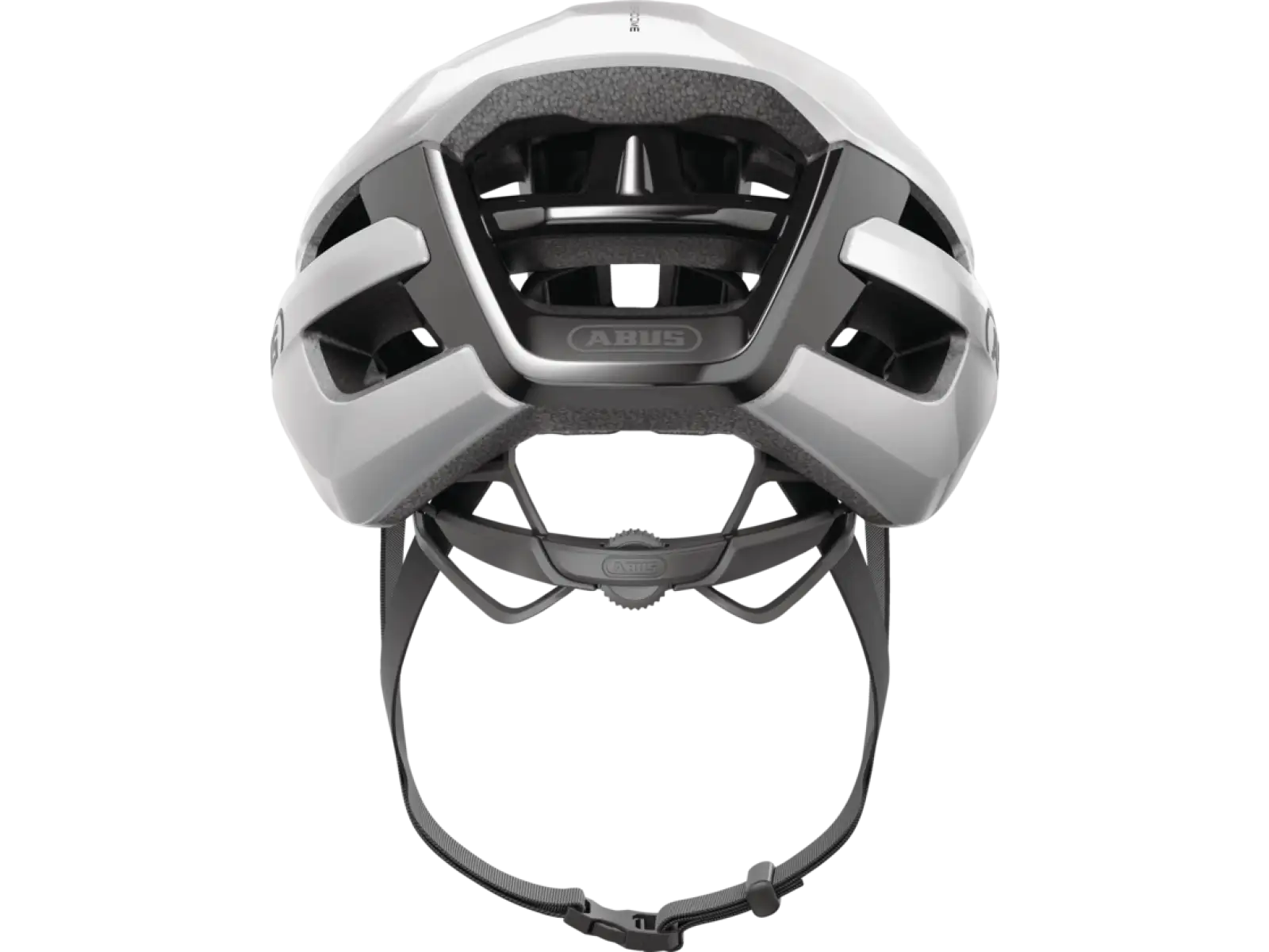 Abus PowerDome Helm Glanz Silber