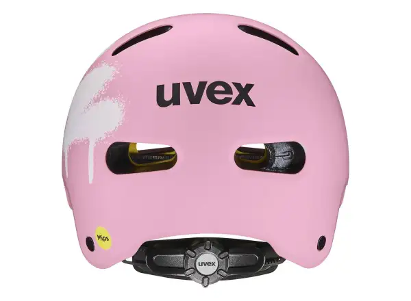 Uvex Kid 4 Style Mips Kinderhelm Spray Strawberry Matt