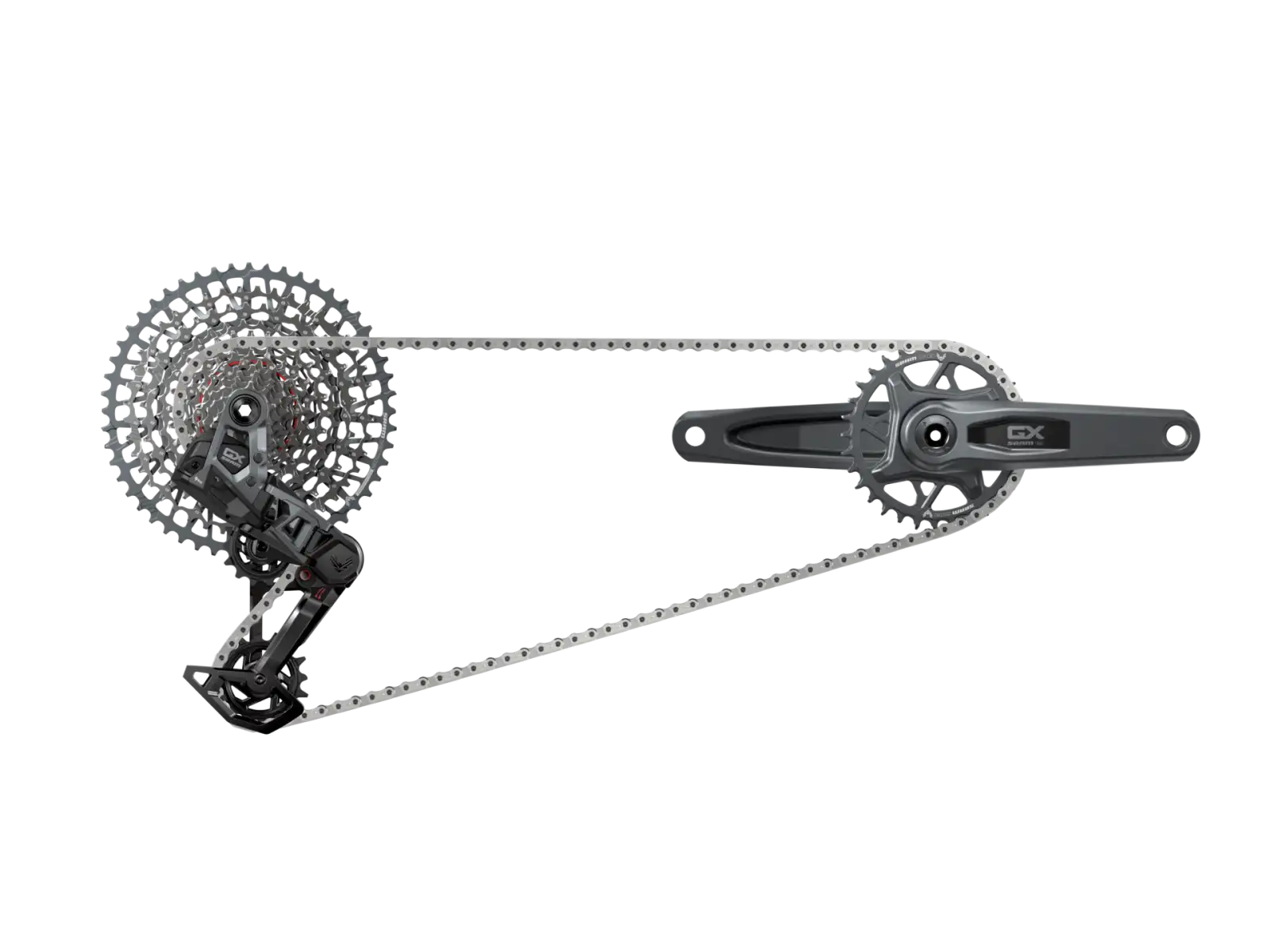 Sram GX Eagle Transmission T-Type AXS Gruppe