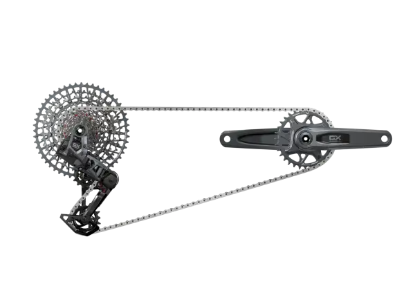 Sram GX Eagle Transmission T-Type AXS Gruppe