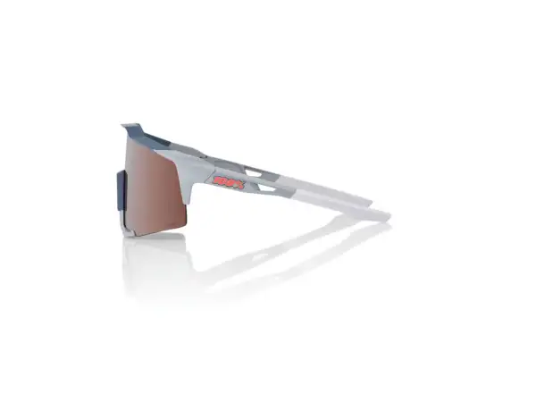 100% SPEEDCRAFT HiPER Crimson Silber Brille steingrau/braun