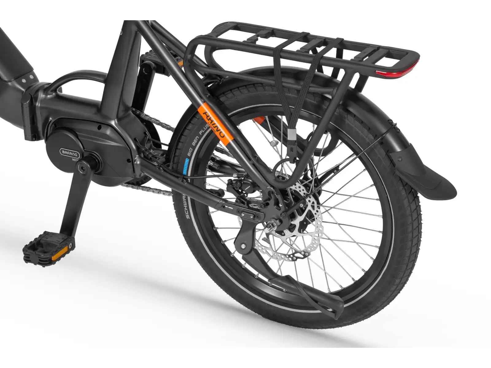 Ecobike Rhino Cruise 630 Wh black klappbares Elektrofahrrad