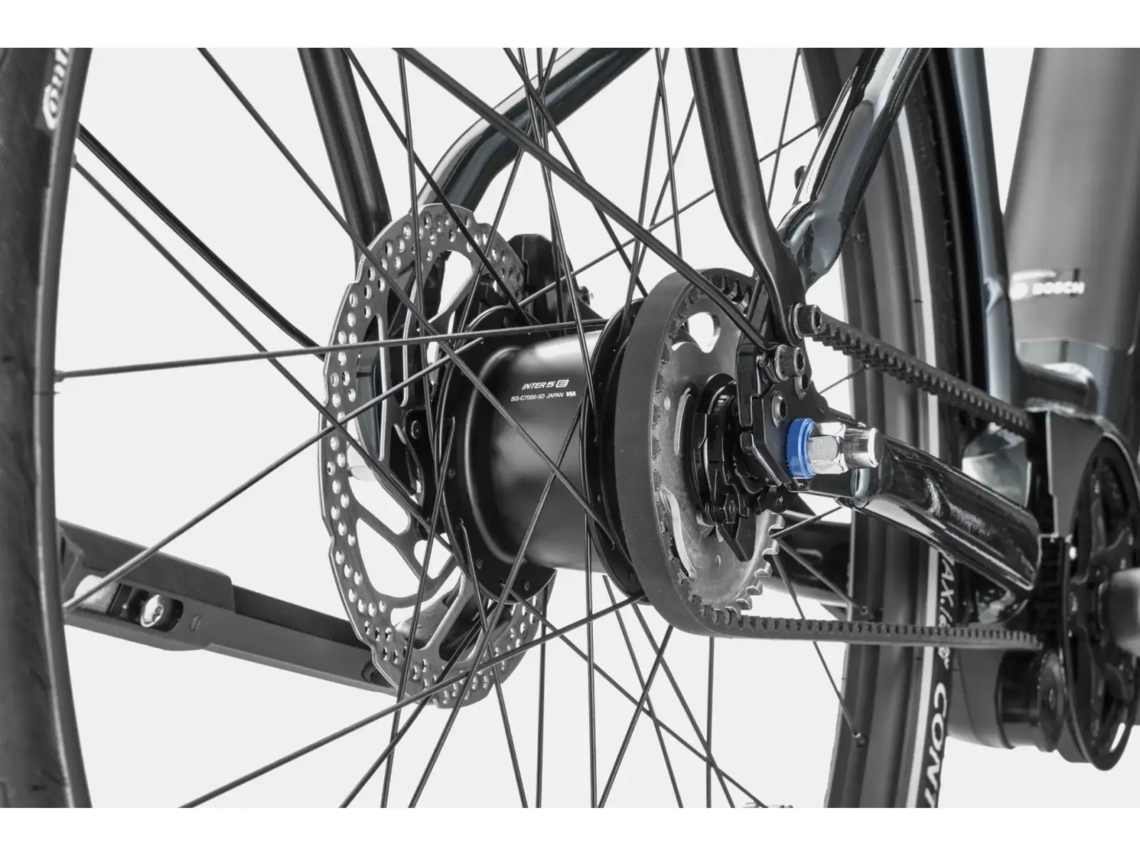 Cannondale Mavaro 4 Stadt-E-Bike Black