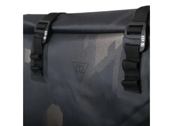 Woho X-Touring Dry Rahmentasche 9 l Cyber-Camo Diamond Schwarz Größe M.
