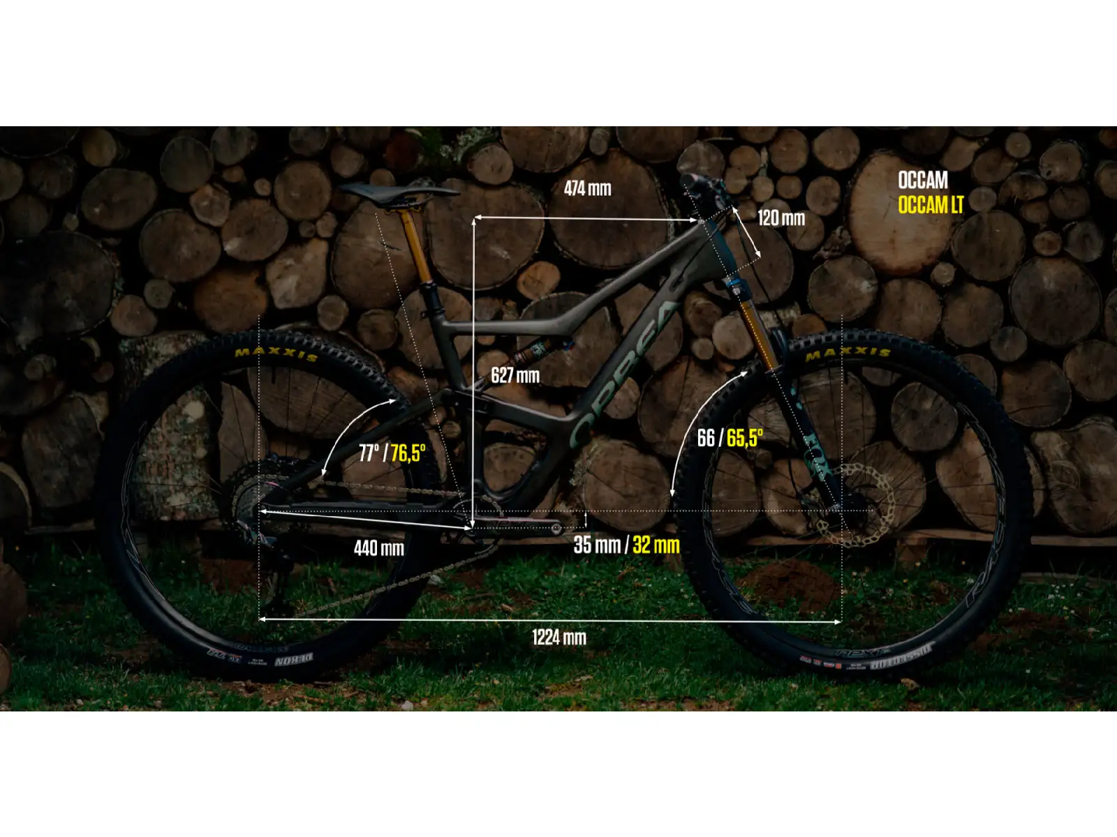 Orbea Occam H30 Mountainbike Orange/Black