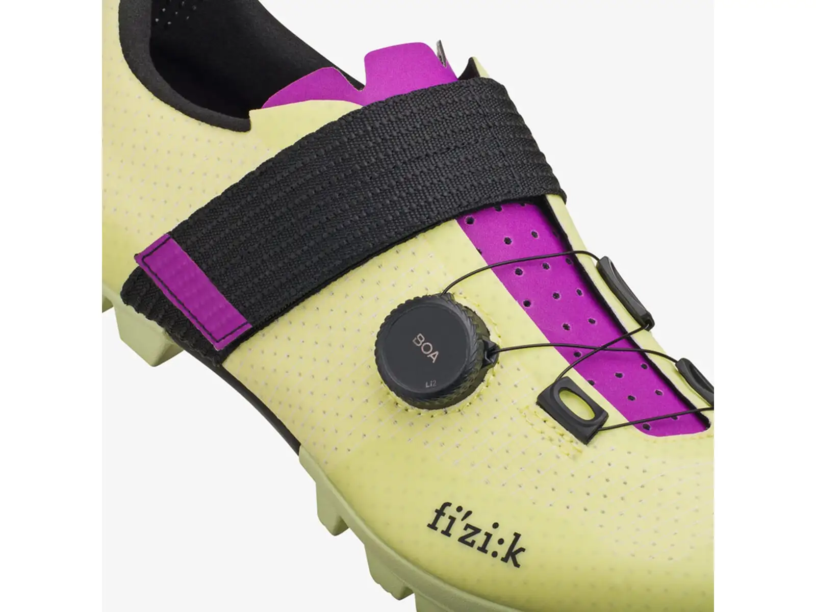 Fizik Vento Ferox MTB Schuhe Carbon Lime/Purple