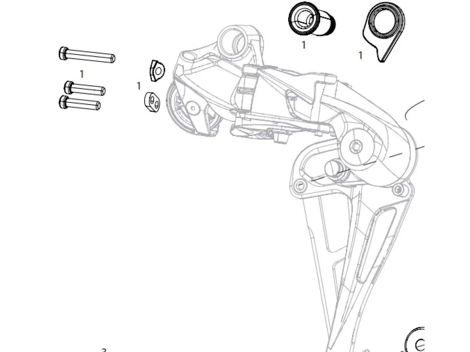 Sram NX Eagle Schraubenset